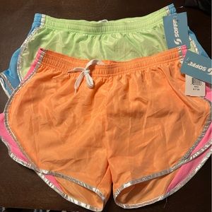 2 pairs of NWT Soffe shorts size medium